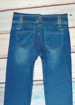 Легинсы blue denim, лосины под джинсы florange4 фото