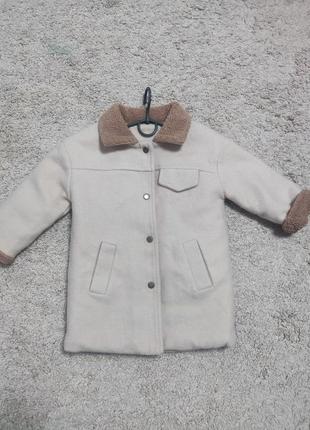 Шерстяне пальто в стиле zara 4