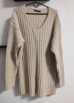 Шерстяна кофта пуловер