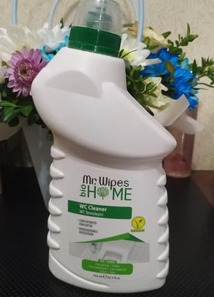 Засіб для чищення унітазу mr. wipes засіб для миття унітазу.