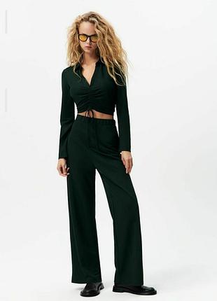 Костюм, штани і топ із затяжкою від zara