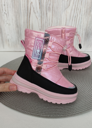 Зимові чобітки від tm tom m для дівчинки дутики