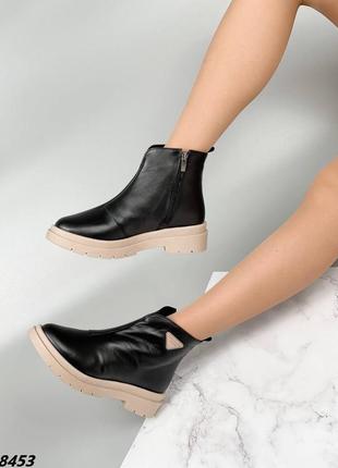 Черевички зимові, натуральна шкіра😃😃😃