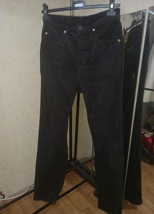 Колекційні вельветові штани levi's(білий таб) w30 l38