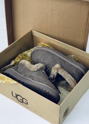 Тапочки на меху лоферы мокасини ugg sparkle mini3 фото