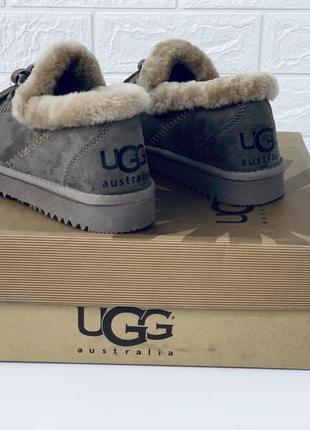 Тапочки на меху лоферы мокасини ugg sparkle mini8 фото
