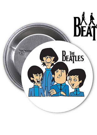 Значок beatles битлз