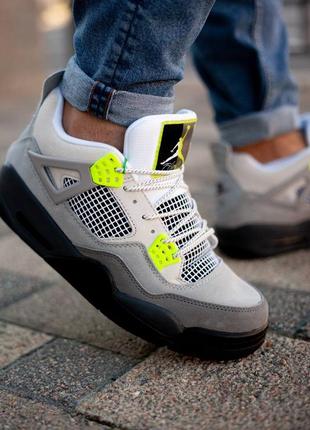 Кроссовки air
jordan retro 4 "neon”