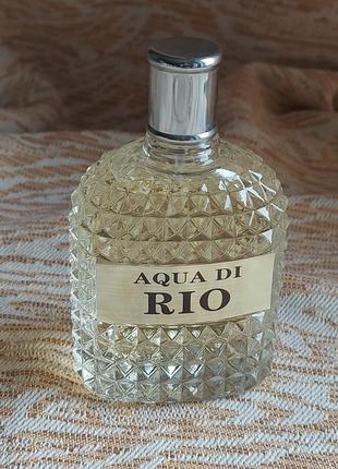 Acqua di giò pour homme armani версія туалетна вода для чоловіків "aqua di rio" 100 ml