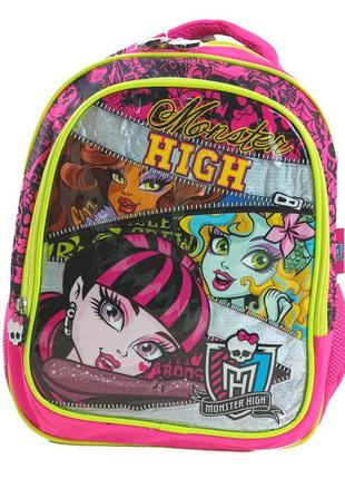 Рюкзак шкільної монстр хай hakancancanta (monster high, рожевий - 014)