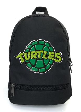 Рюкзак черепашки ніндзя cappuccino toys чорний (ninja turtle-014)