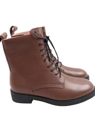 Черевики жіночі berkonty візон натуральна шкіра, 36