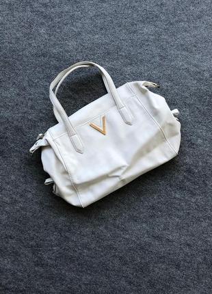 Шикарна сумка valentino women’s eco-leather bag white