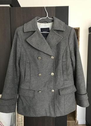 Пальто серое gant, m