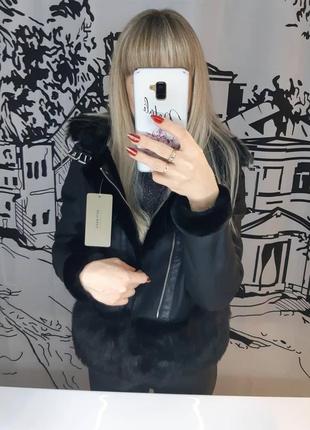 Дубленка с мехом