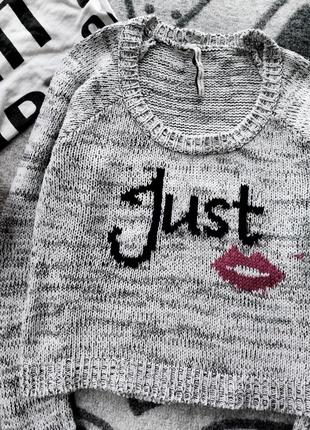 Укороченная кофточка