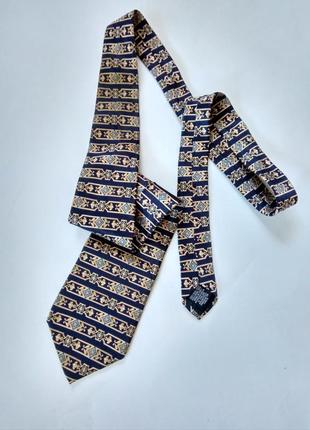 Шелковый галстук luca franzini италия оригинал7 фото