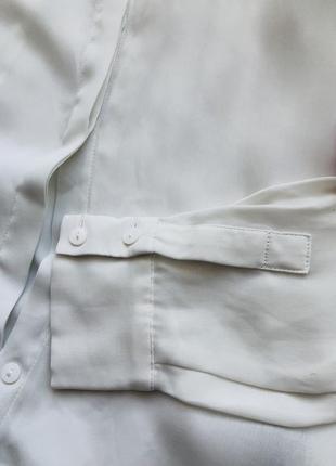 Молочна блуза з принтом asos7 фото
