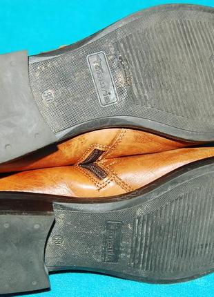 Деми ботинки кожа tamaris 38 размер9 фото