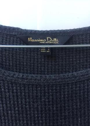 Базовый джемпер,лонгслив massimo dutti2 фото