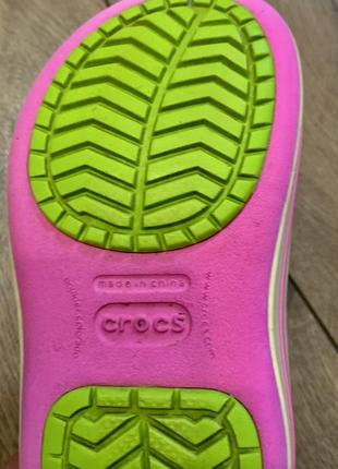 Зимние сапоги crocs со светодиодами (оригинал)9 фото