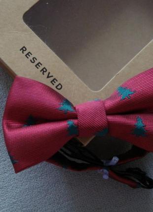 Новорічна краватка-метелик reserved3 фото