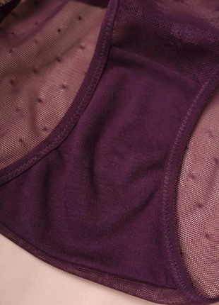 Комплект белья женский фиолетовый код п5224 фото