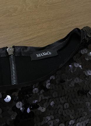 Max co max mara футболка блуза в паєтках massimo