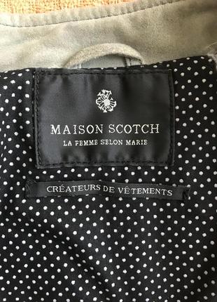 Куртка замшевая maison scotch, m3 фото