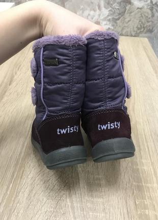 Twisty 23 р. зимові водонепроникні сапожки чобітки чоботи черевики3 фото