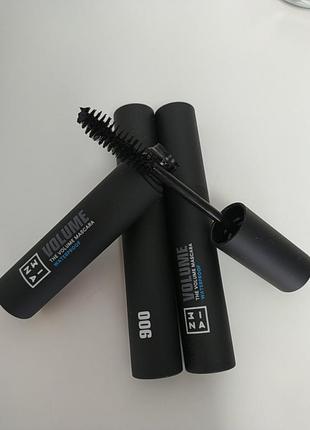 Туш водостійка 3ina the volume mascara waterproof shade 900 - 14 ml