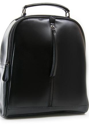 Жіноча шкіряна сумка сумочка рюкзак портфель1 фото