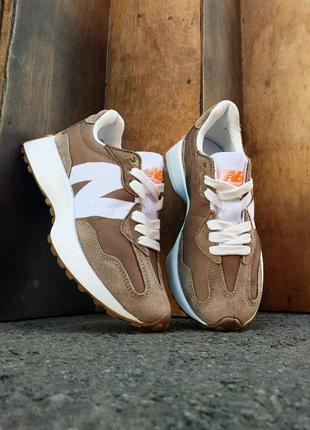 Кросівки new balance 327 beige