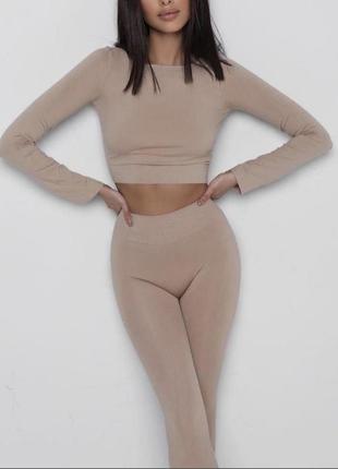 Утягуючі лосіни бесшовні легинси