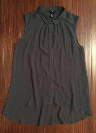 Блуза шифоновая свободная от h&m! p.-42