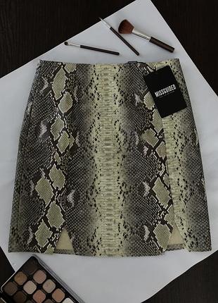 Анімалістична спідниця missguided