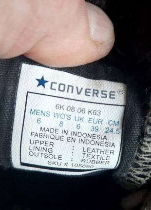 Жіночі кеди з утеплювачем converse.7 фото