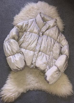 Пуффер куртка дутик оверсайз большой пышный