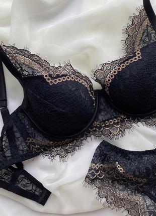 Комплект intimissimi, балконет sofia 75b и трусики слипы в размере s
