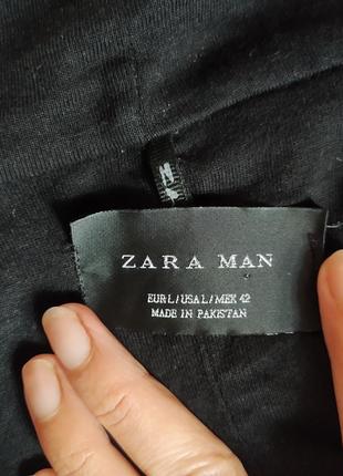 Чоловіча котонова мантія,кардиган, накидка zara man5 фото