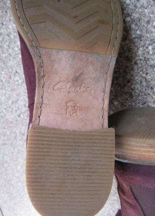 Clarks замшеві челсі черевики ботильйони хайтопи9 фото