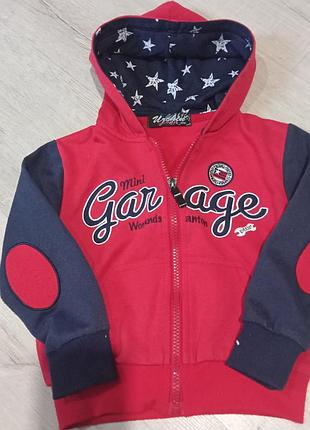 Толстовка кофта на змейке