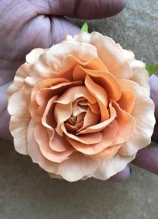 Брошка-шпилька троянда