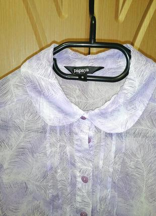 Кофта кофточка блузка блуза рубашка papaya3 фото