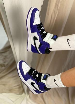 Жіночі кросівки  nike air jordan 1 retro женские кроссовки найк аир джордан