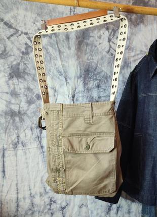 Сумка шопер хенд мейд tote bag карго карман кишені nike oakley1 фото