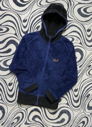Теплая кофта jack wolfskin