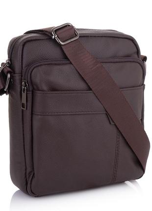 Борсетка buffalo bags чоловіча борсетка-сумка buffalo bags shim7603c-brown2 фото