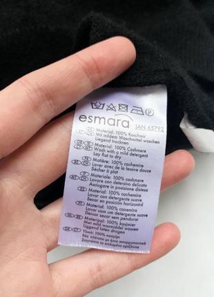 Джемпер, кофта, пуловер, чорний, кашемір, базовий, esmara 4
