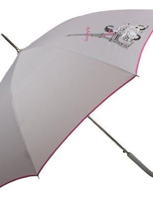 Зонт-трость airton парасолька-тростина жіночий напівавтомат airton z1627-10